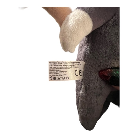 Scratchy The Simpsons Treehouse of Horrors Phunny Plush 9” - Picture 9 of 10